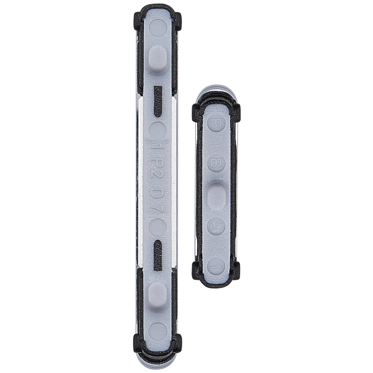 Hard Buttons Replacement (Power / Volume) Compatible For Samsung Galaxy S25 / S25 Plus (Premium) (Iceblue)