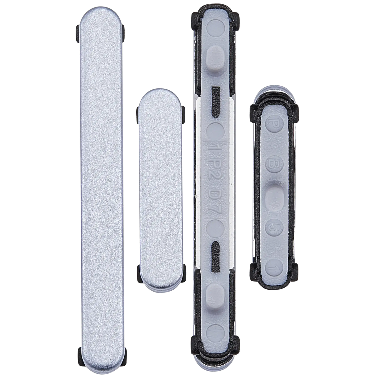 Hard Buttons Replacement (Power / Volume) Compatible For Samsung Galaxy S25 / S25 Plus (Premium) (Iceblue)