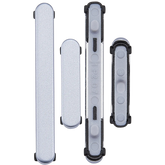 Hard Buttons Replacement (Power / Volume) Compatible For Samsung Galaxy S25 / S25 Plus (Premium) (Iceblue)