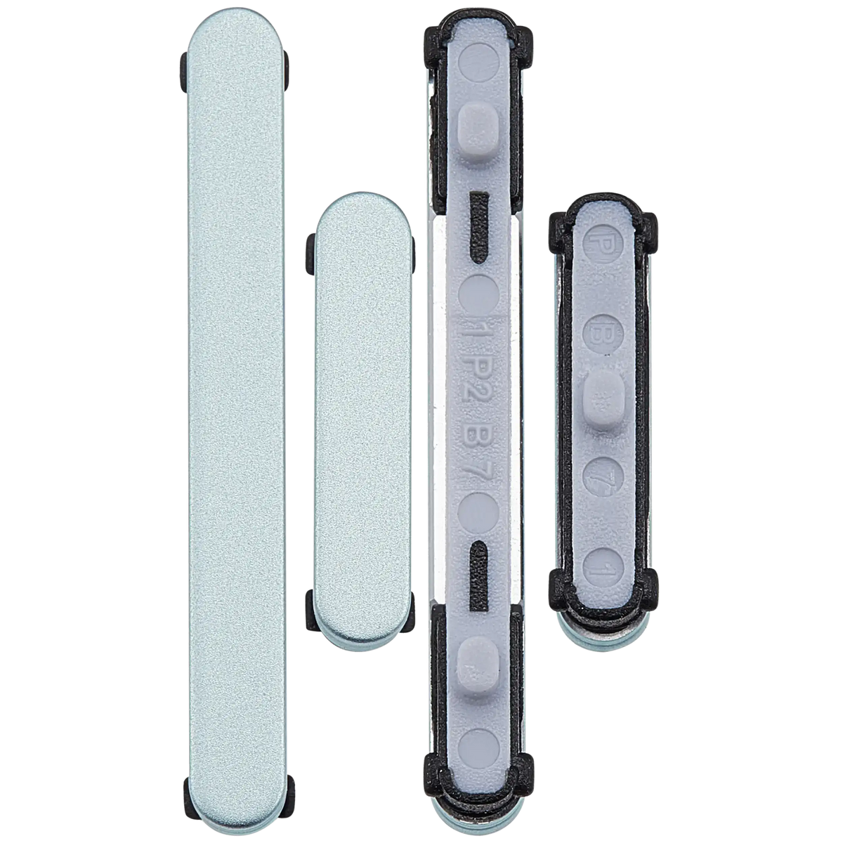 Hard Replacement Buttons (Power / Volume) Compatible For Samsung Galaxy S25 / S25 Plus (Premium) (Mint)