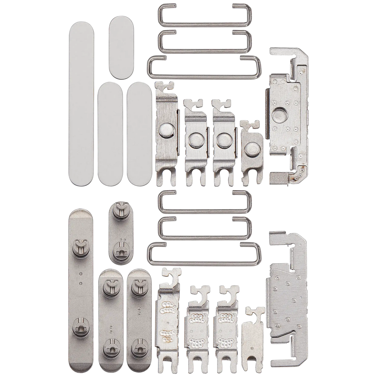 Hard Buttons (Power / Volume / Switch) Compatible For iPhone 16 Pro / 16 Pro Max (White Titanium)