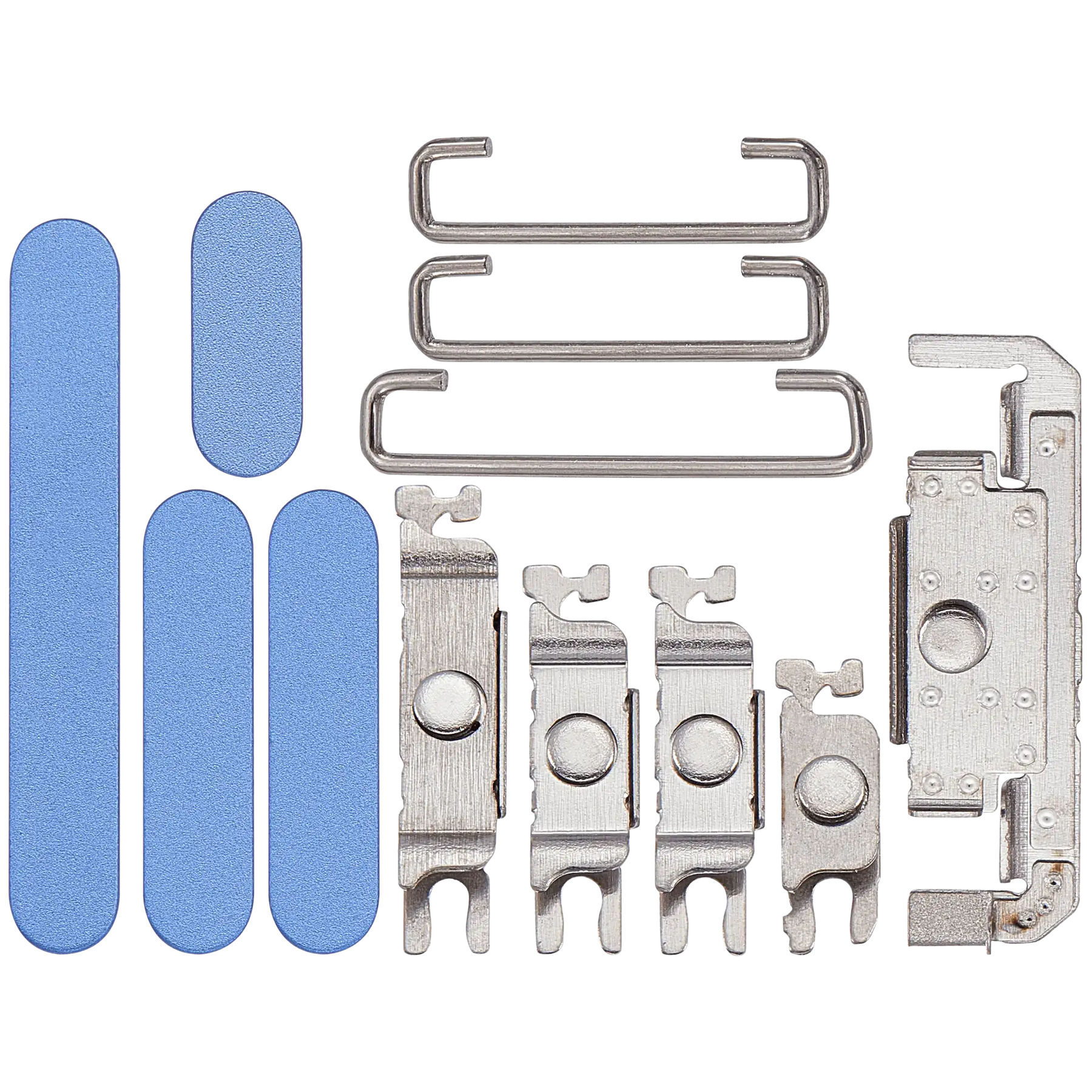 Hard Buttons (Power / Volume / Switch) Compatible For iPhone 16 / 16 Plus (Ultramarine)