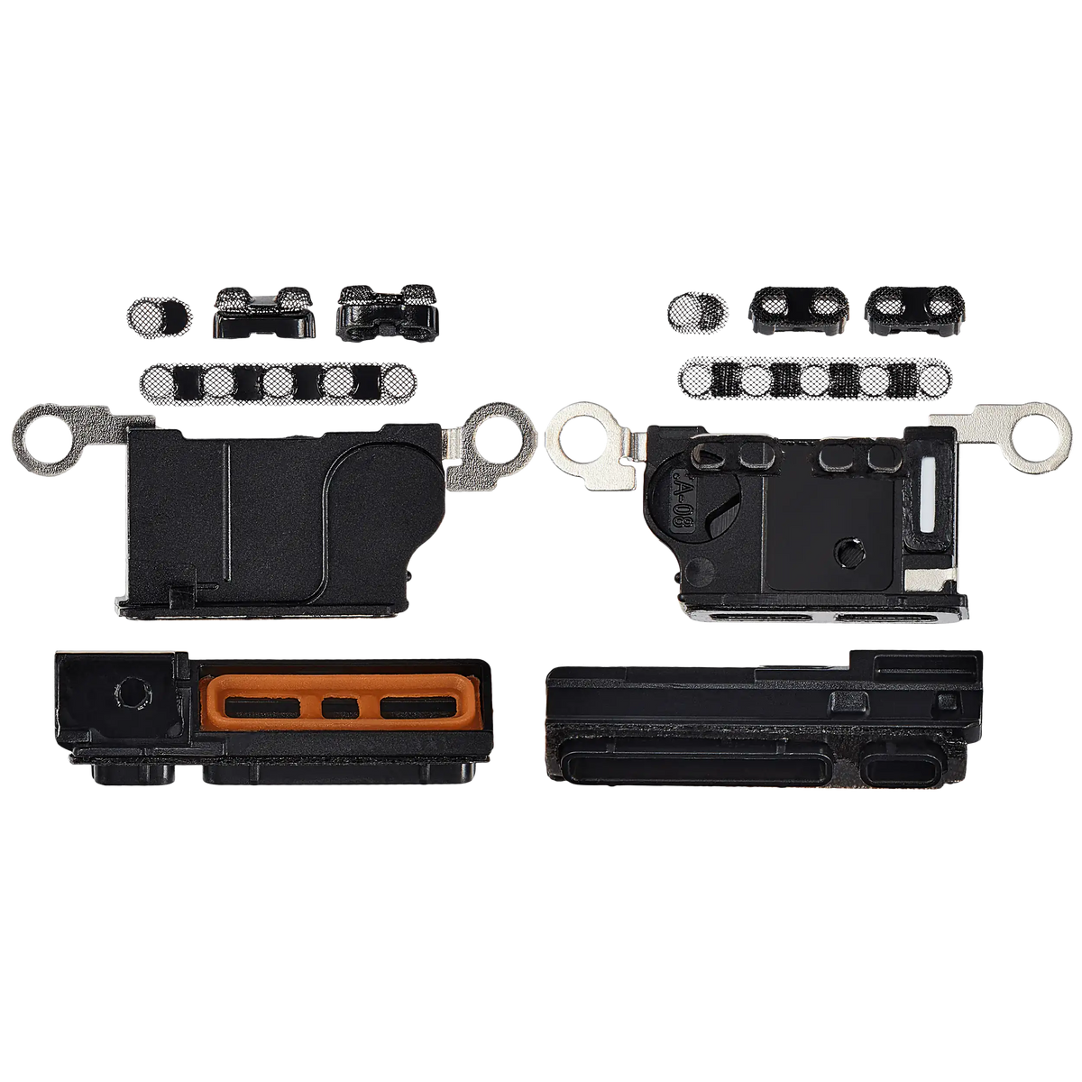 Loudspeaker / Mic Mesh Compatible For iPhone 16 Pro Max (Natural Titanium) (10 Pack)