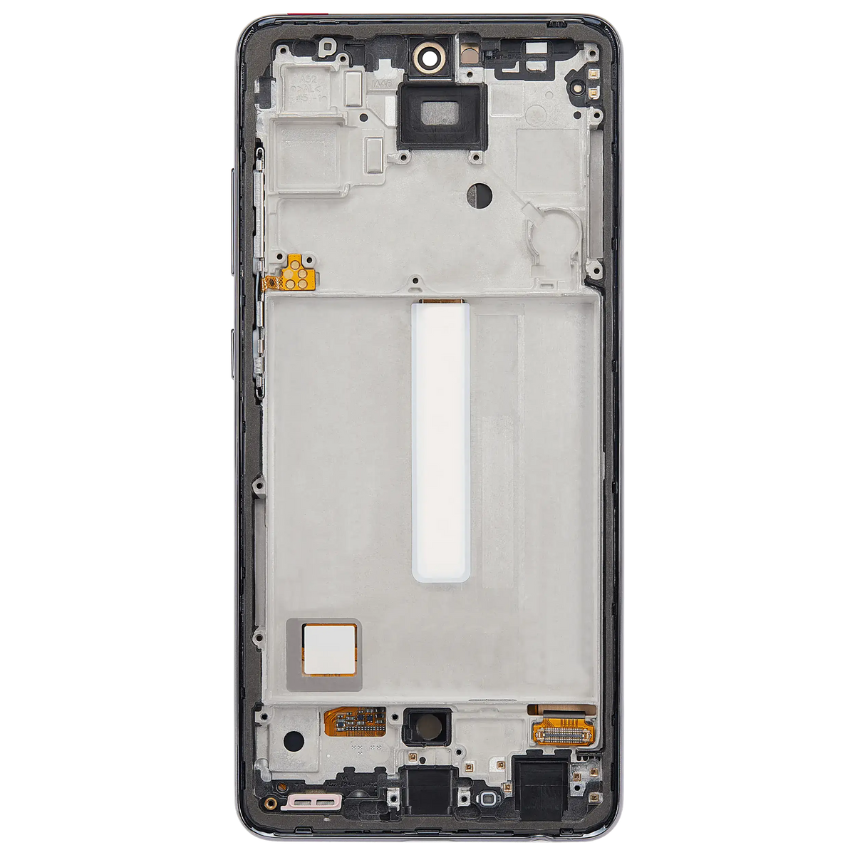 Replacement OLED Assembly With Frame Compatible For Samsung Galaxy A52 4G by Macfactory.in (A525 / 2021) / A52 5G (A526 / 2021) / A52S 5G (A528 / 2021) (6.36") (Vemake) (Awesome Black)