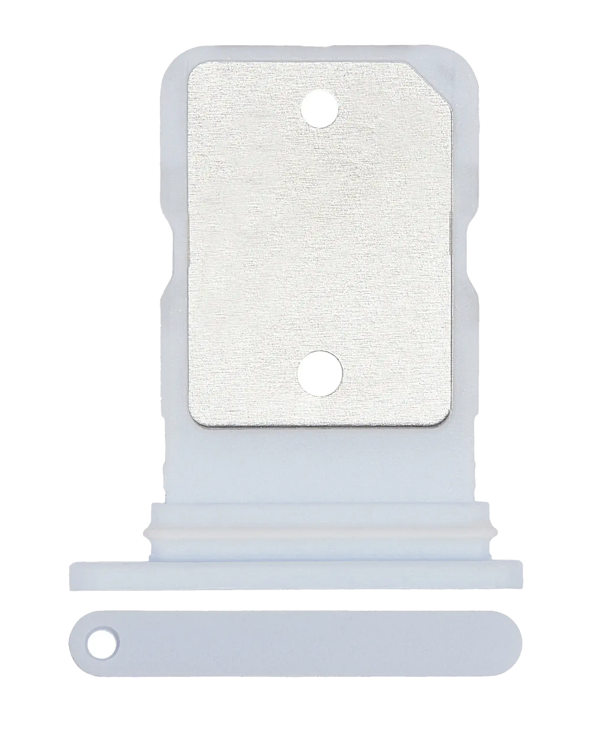 Sim Card Tray Replacement Compatible For Google Pixel 4A (Barely Blue)