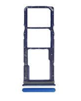 Replacement Dual Sim Card Tray Compatible For Samsung Galaxy A9 (A920 / 2018) (Lemonade Blue)