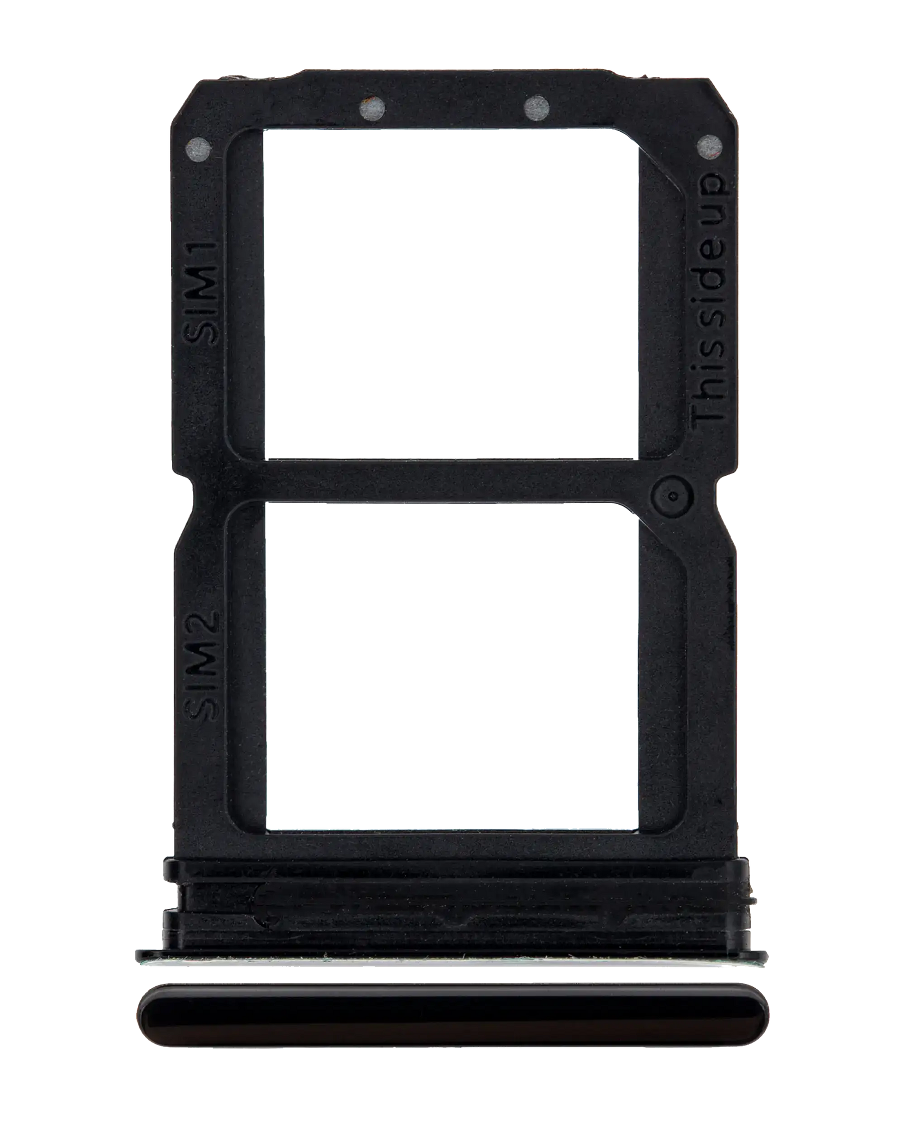 Replacement Sim Card Tray Compatible For OnePlus 6 (A6000 / A6003) (Mirror Black)