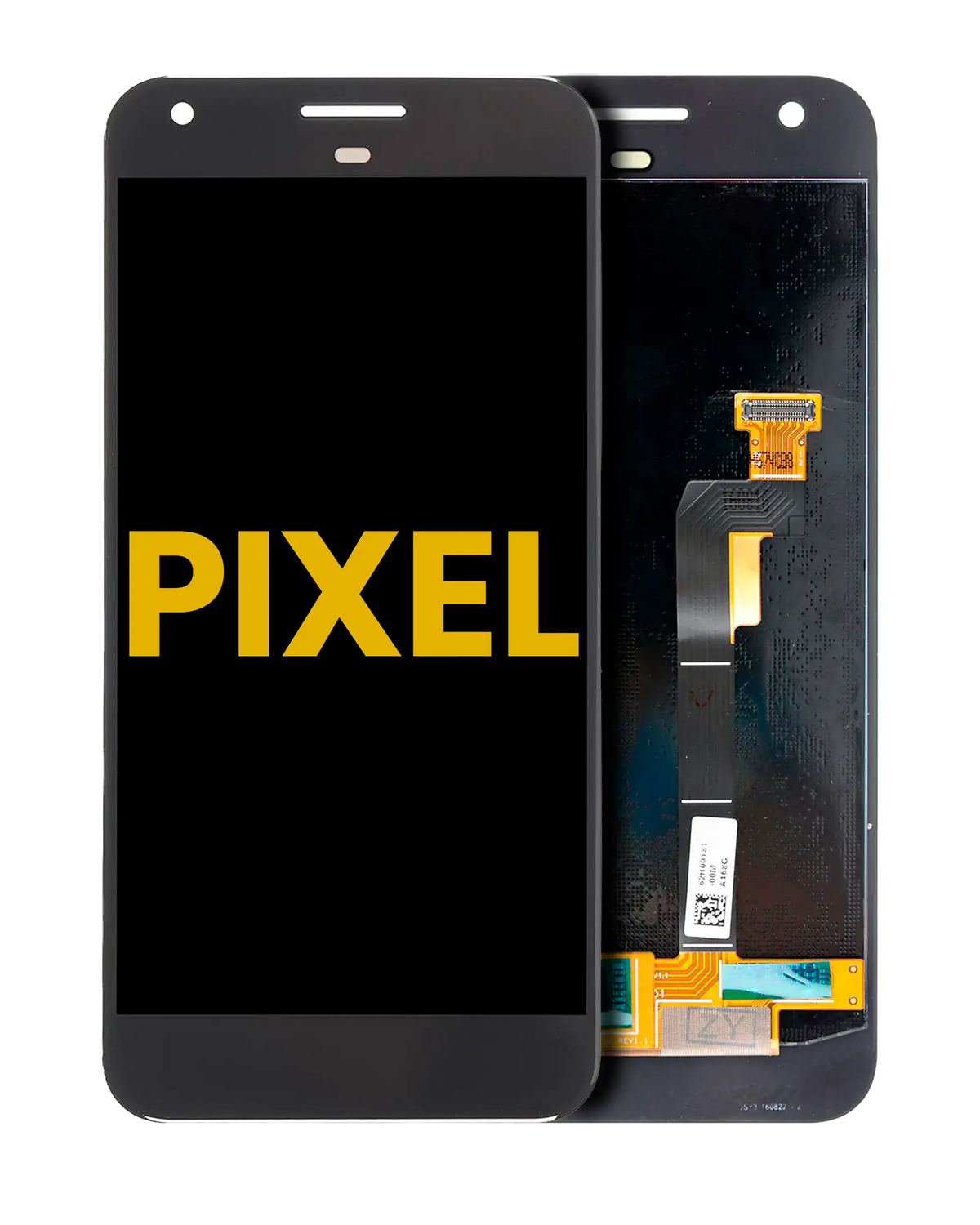 OLED Assembly Without Frame Compatible For Google Pixel Replacement (Refurbished) (Black)