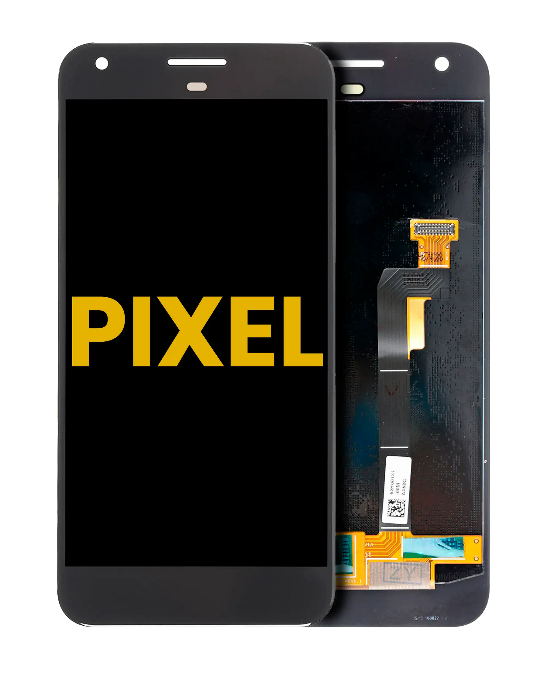 OLED Assembly Without Frame Compatible For Google Pixel Replacement (Refurbished) (Black)