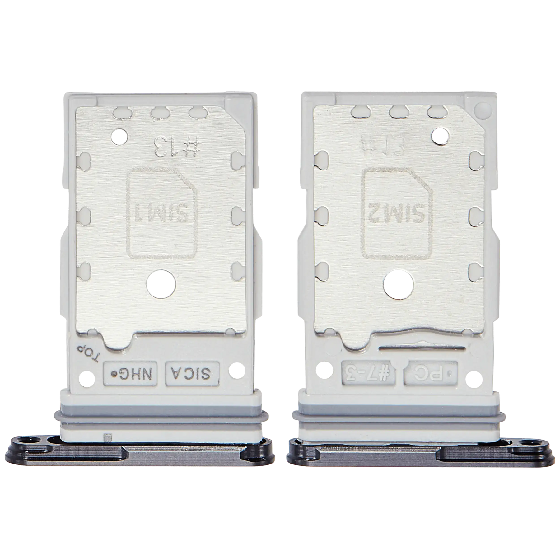 Replacement Dual Sim Card Tray Compatible For Samsung Galaxy S25 / S25 Plus (Premium) (Black)