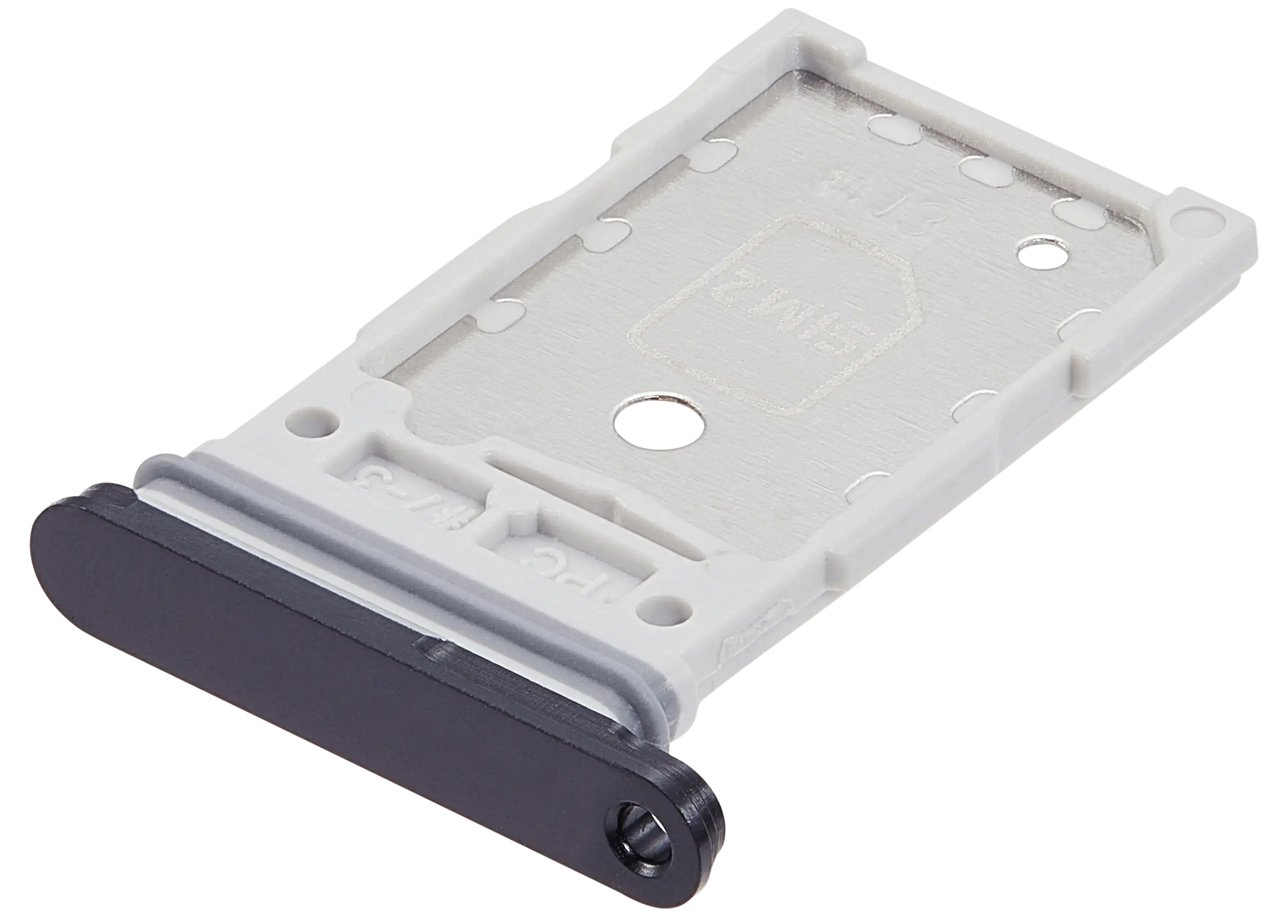 Replacement Dual Sim Card Tray Compatible For Samsung Galaxy S25 / S25 Plus (Premium) (Black)