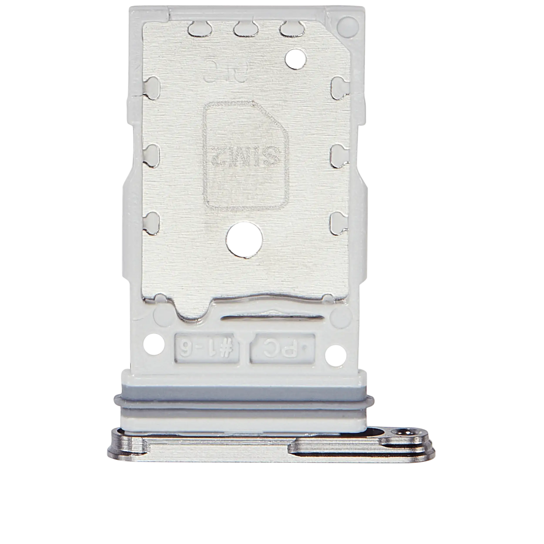 Dual Sim Card Tray Compatible For Samsung Galaxy S25 / S25 Plus Replacement  (Premium) (White)