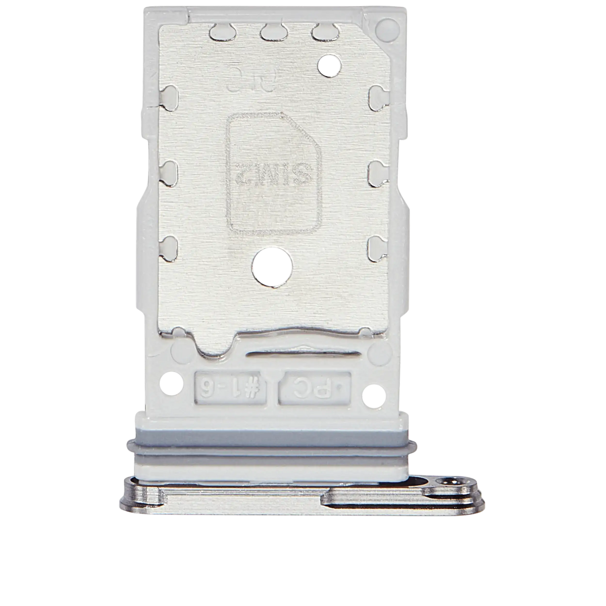 Dual Sim Card Tray Replacement Compatible For Samsung Galaxy S25 / S25 Plus (Premium) (White)