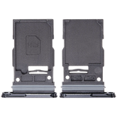 Single Sim Card Tray Replacement Compatible For Samsung Galaxy S25 / S25 Plus (Premium) (Black)