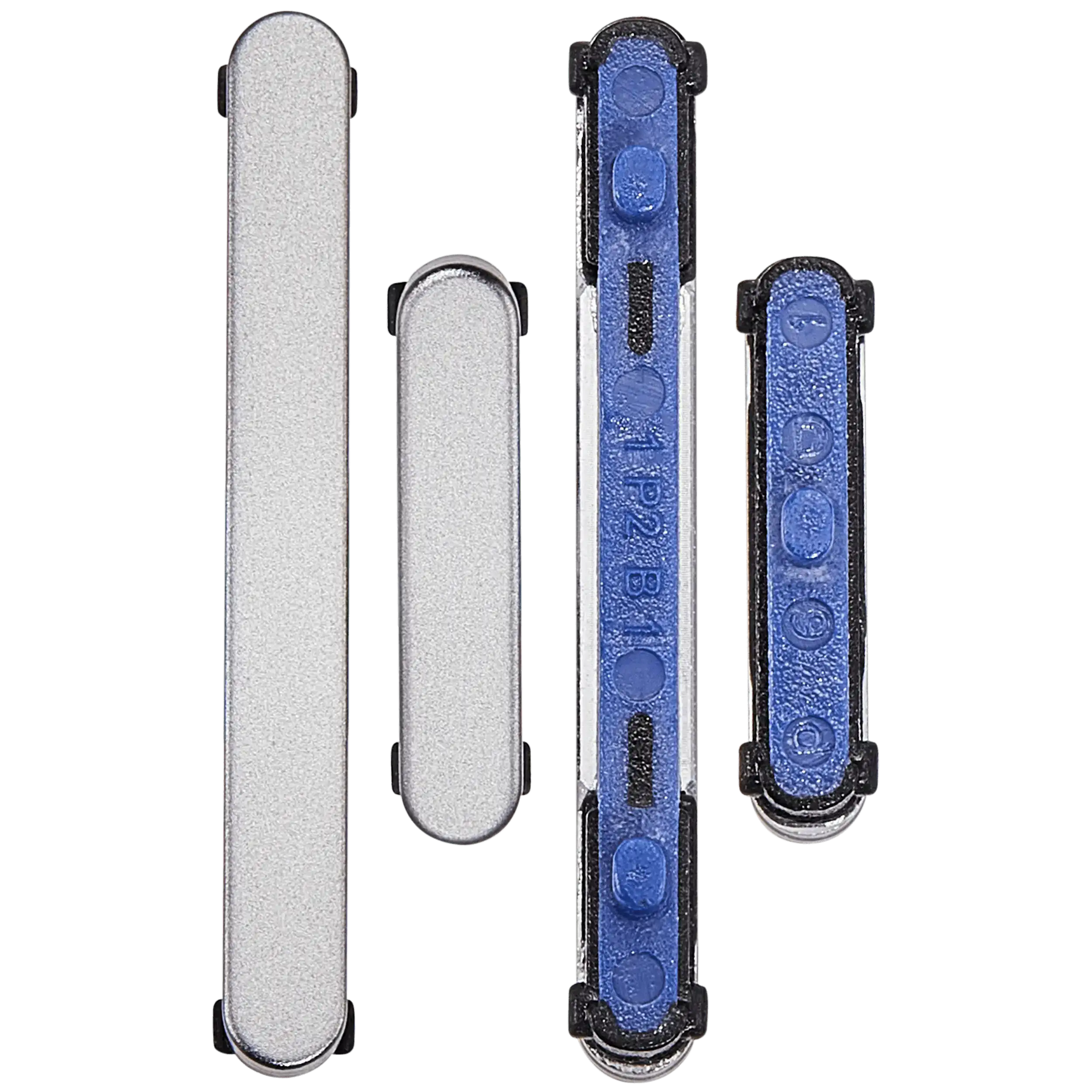 Hard Buttons Replacement (Power / Volume) Compatible For Samsung Galaxy S25 / S25 Plus (Premium) (Gray)