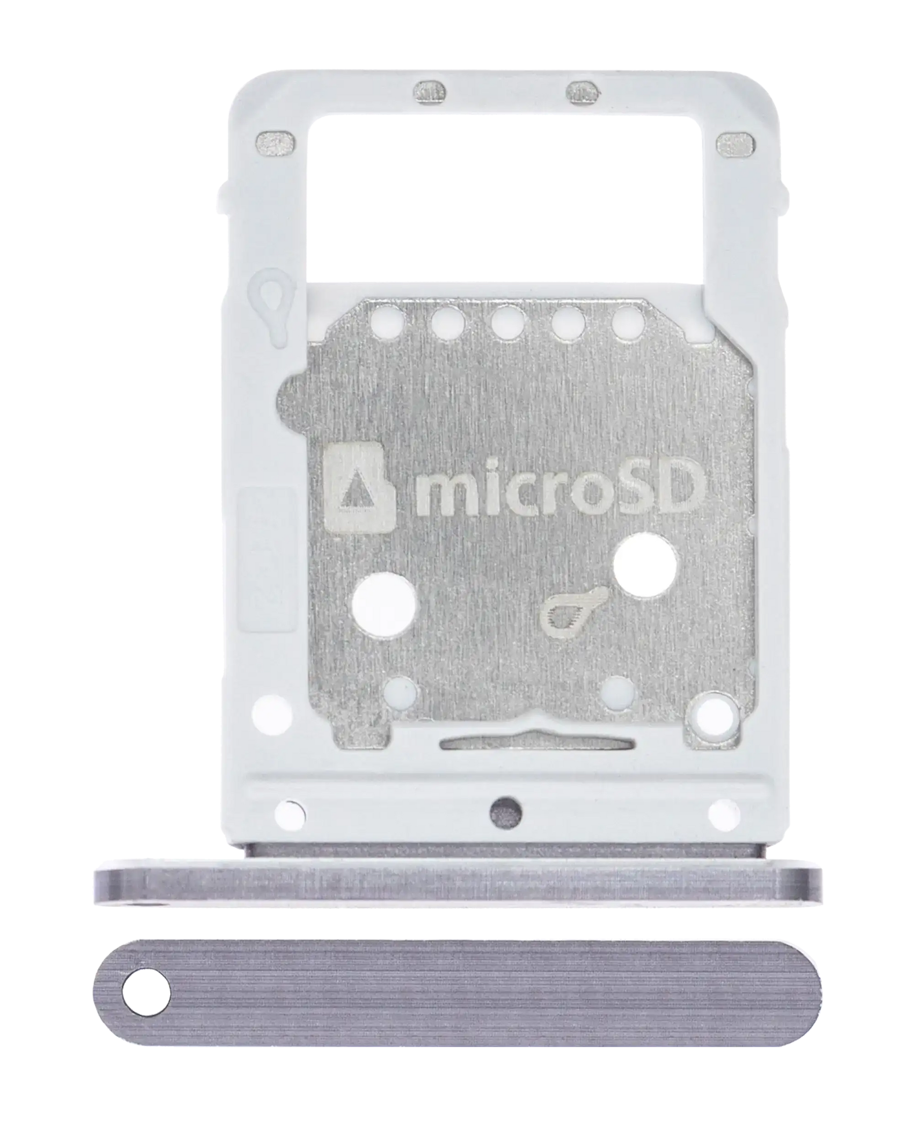 Single Sim Card Tray Compatible For Samsung Galaxy Tab S7 Plus 12.4" (T970 / T975 / T976) (2020) (Mystic Black)