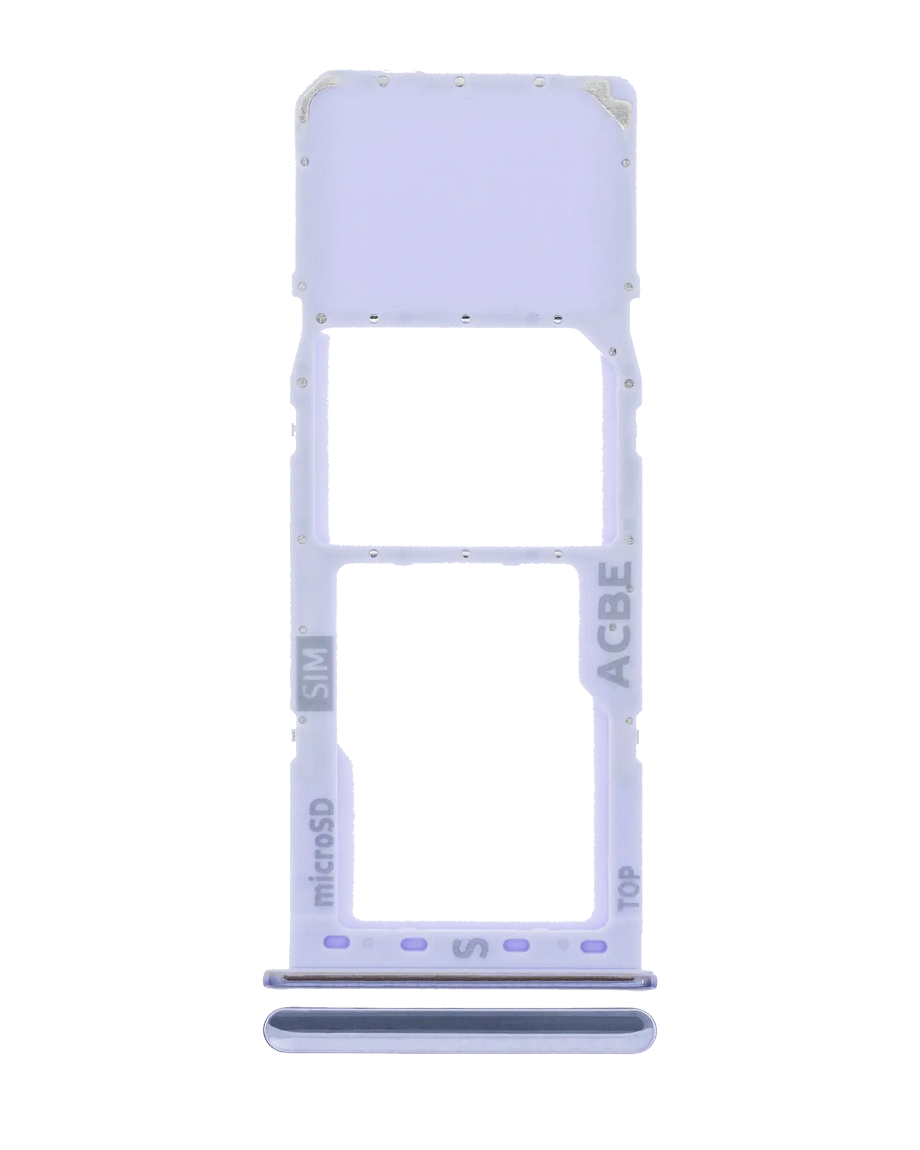 Single Sim Card Tray Compatible For Samsung Galaxy A32 (A325 / 2021) (Awesome Violet)