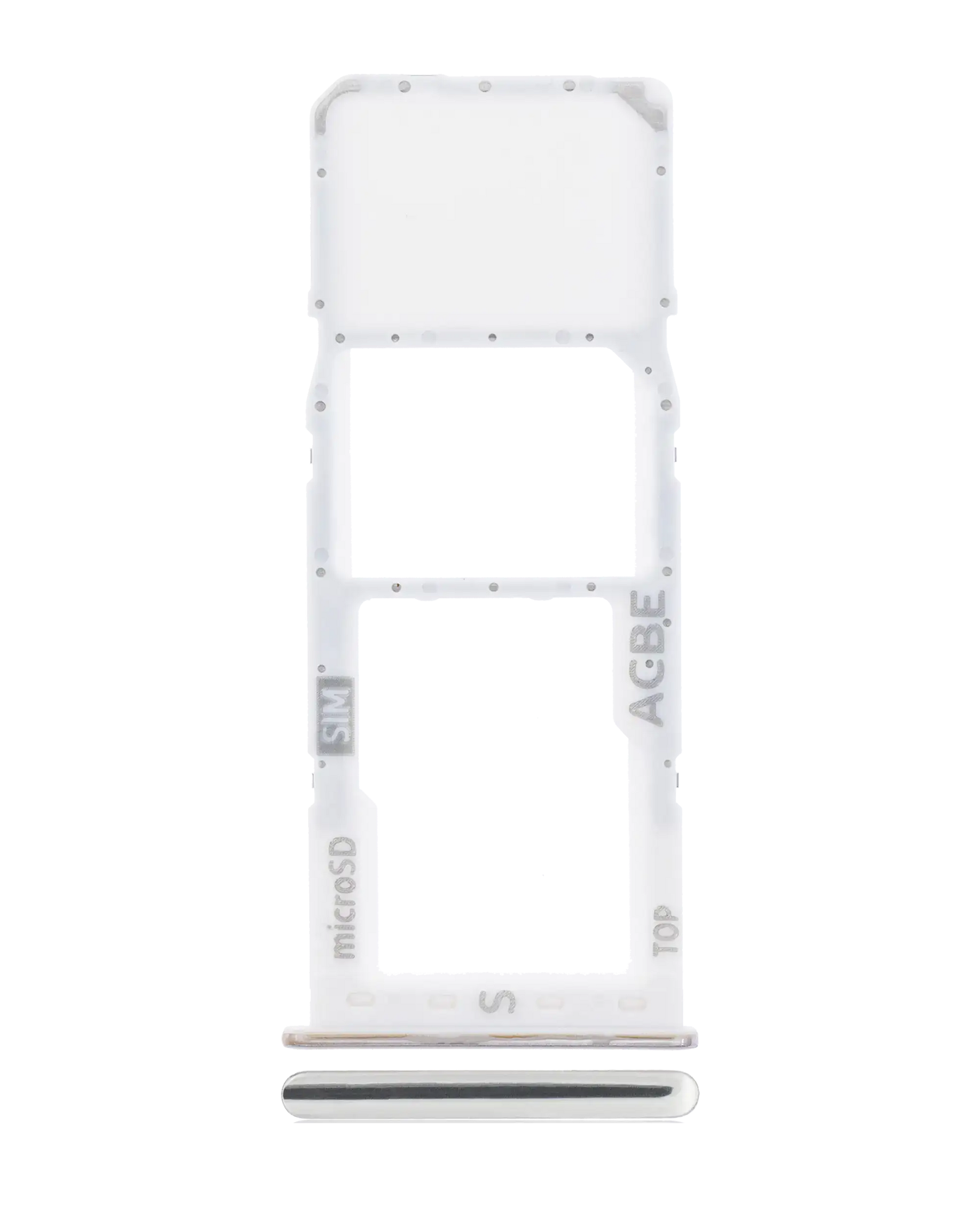 Single Sim Card Tray Compatible For Samsung Galaxy A32 (A325 / 2021) (Awesome White)