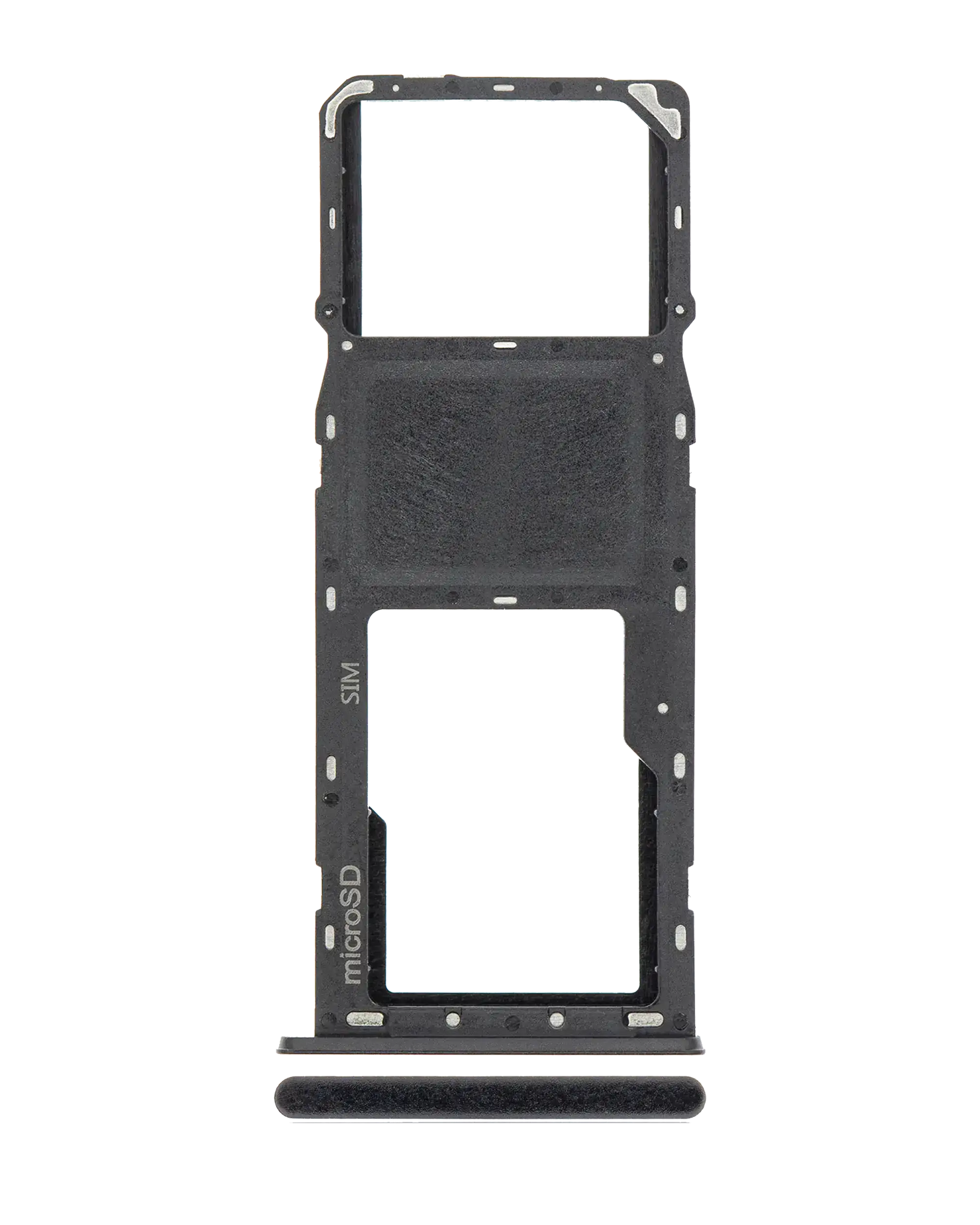 Single Sim Card Tray Compatible For Samsung Galaxy A21 (A215 / 2020) (Cosmic Gray)