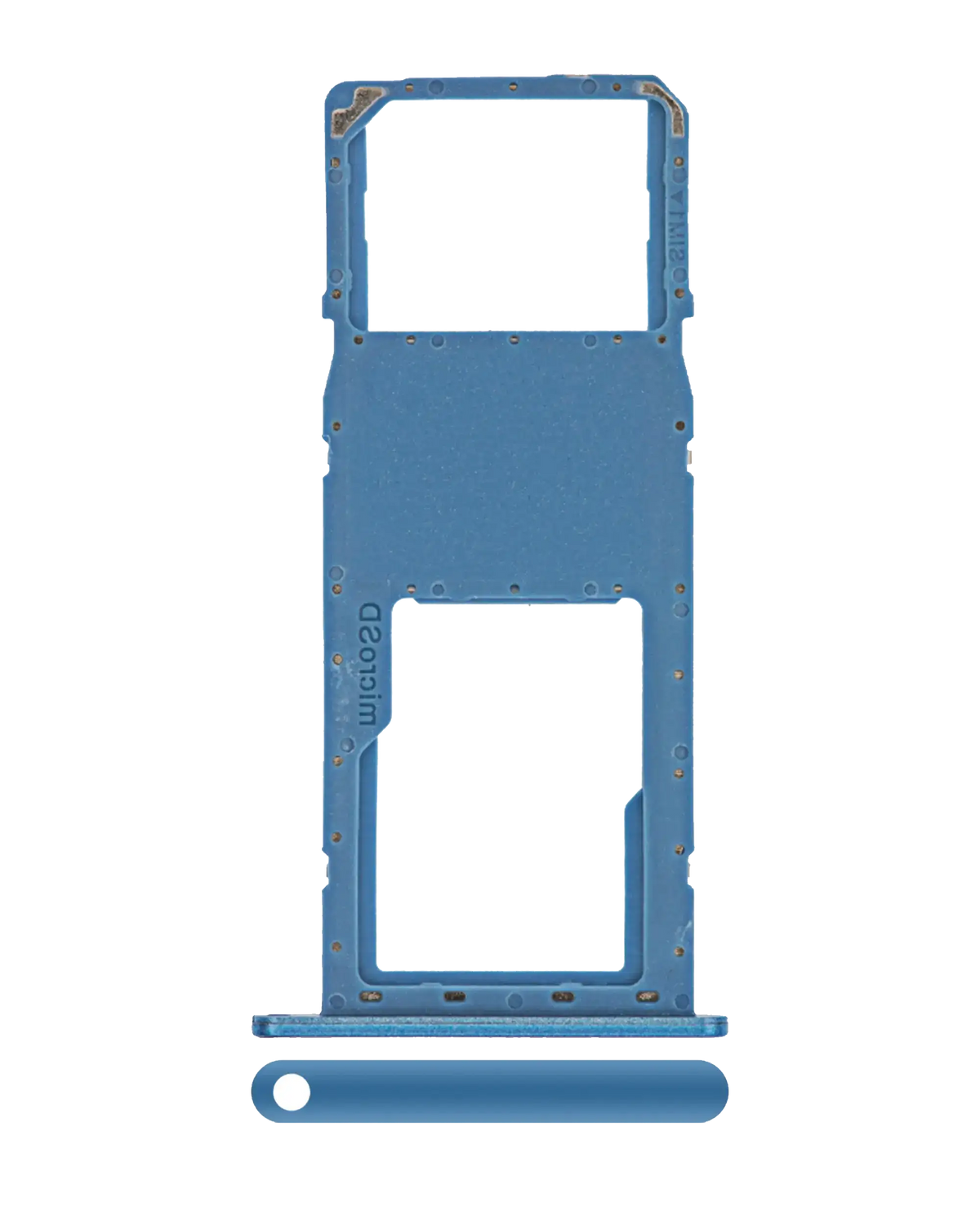 Single Sim Card Tray Compatible For Samsung Galaxy A11 (A115 / 2020) (Blue)
