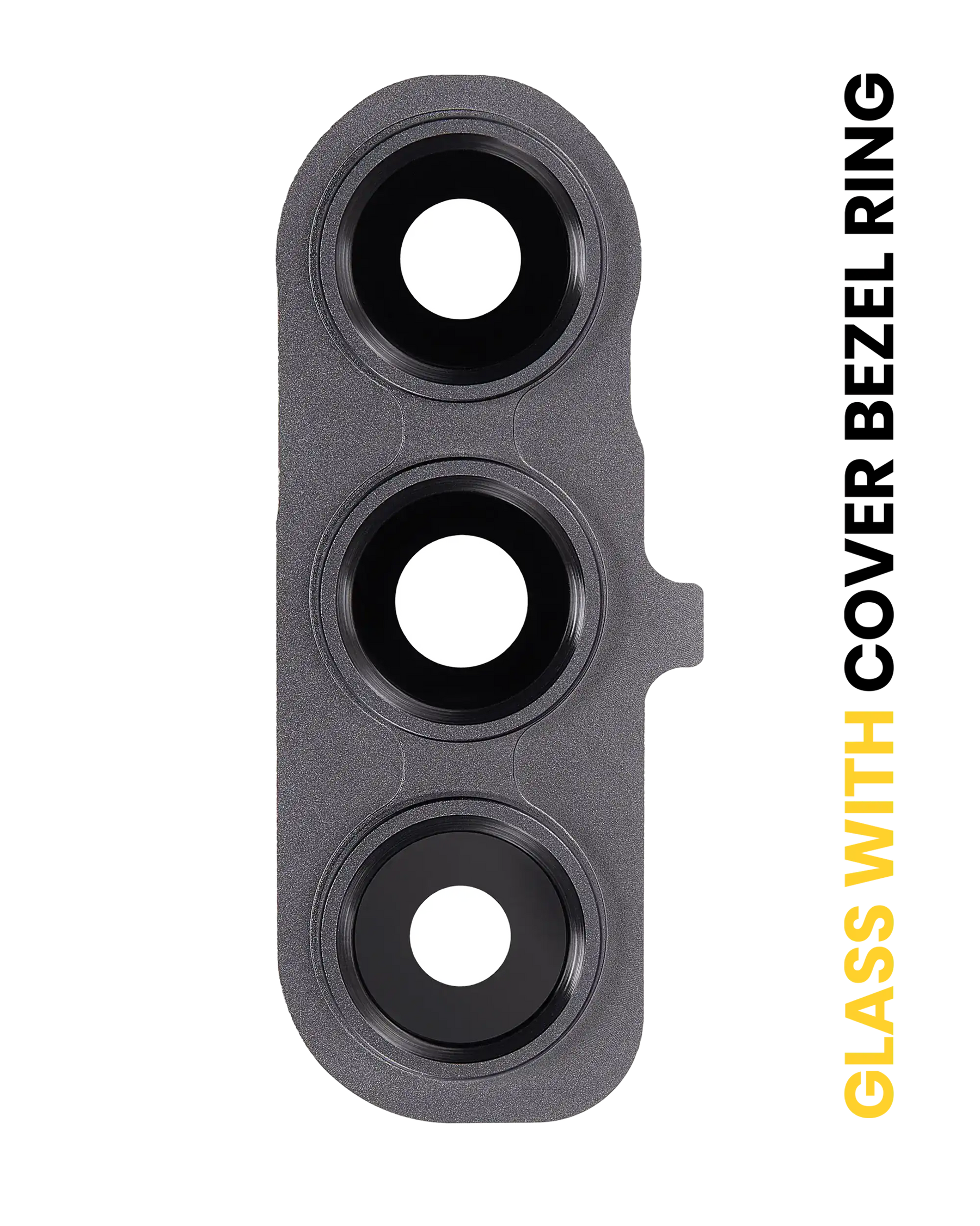 Back Camera Lens With Cover Bezel Ring Compatible For Samsung Galaxy S24 FE 5G (Graphite)