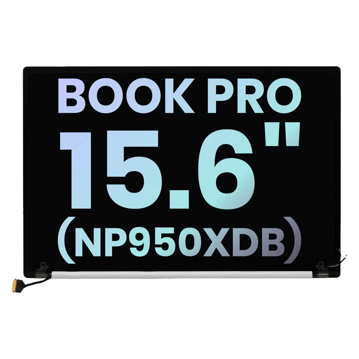 Complete LCD Display Assembly Compatible For Samsung Galaxy Book Pro 15.6" (NP950XDB) (Service Pack) (Silver)