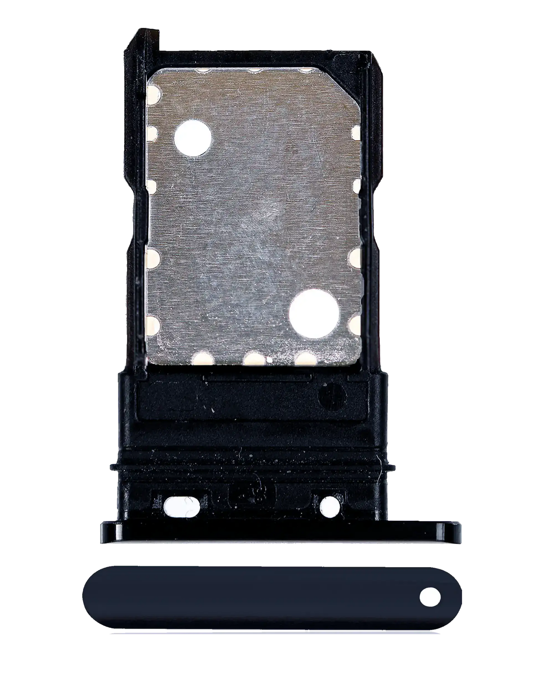 Sim Card Tray Compatible For Google Pixel 3 Replacement (Genuine OEM) (Just Black)