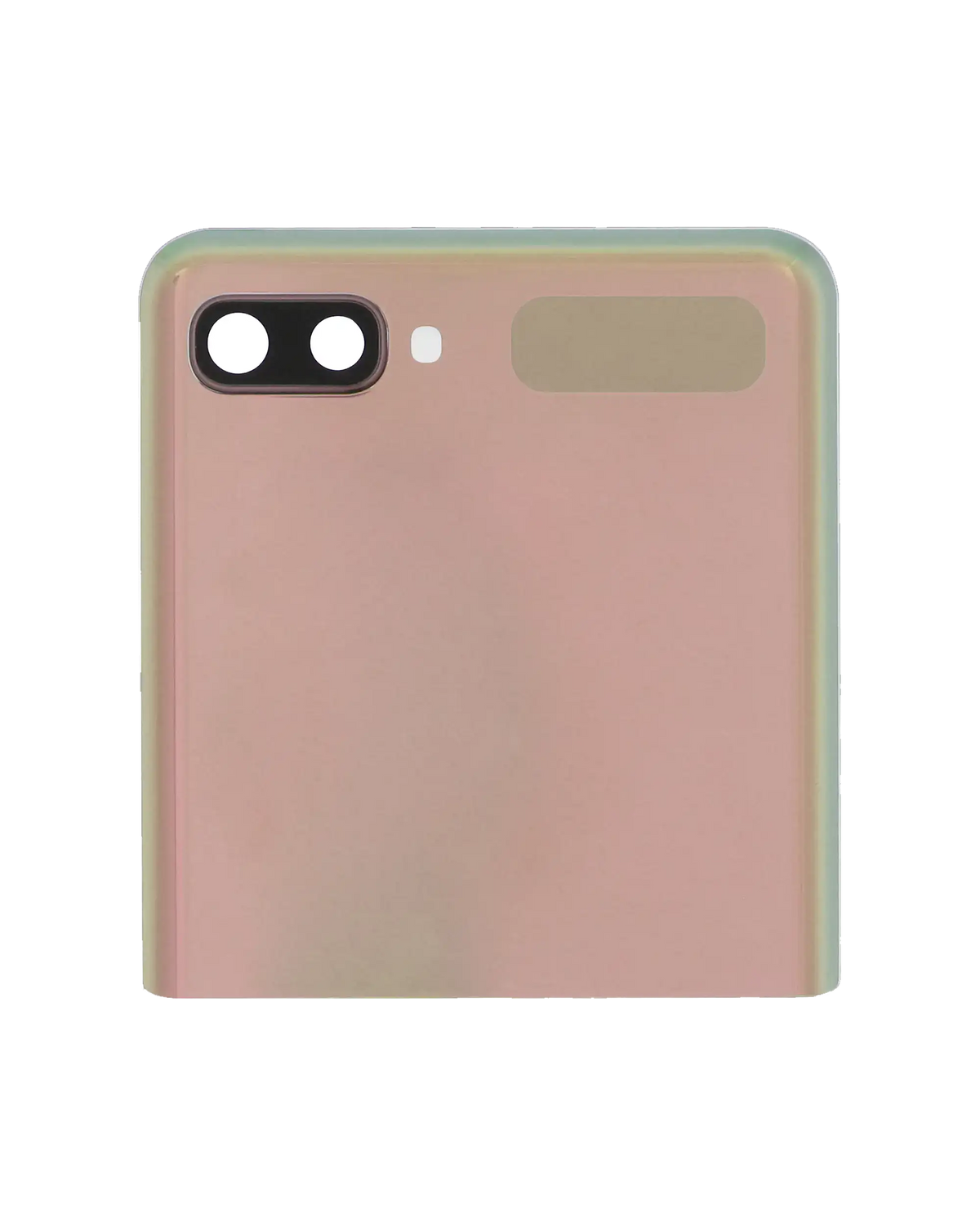 Outer OLED Assembly With Frame Compatible For Samsung Galaxy Z Flip 4G (F700) / Z Flip 5G (F707) (Service Pack) (Mystic Bronze)