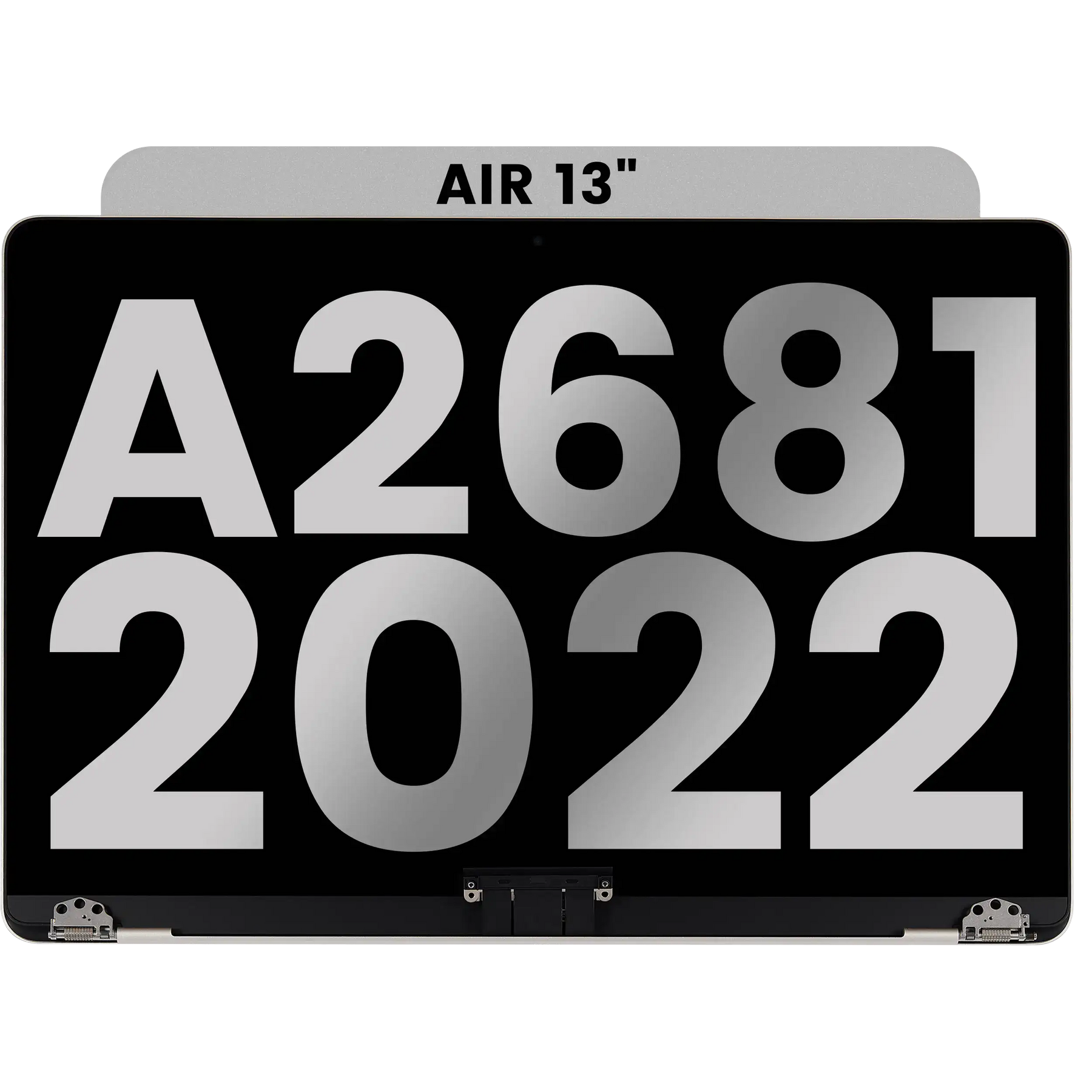 Complete LCD Display Assembly Compatible For MacBook Air 13" (A2681 / Mid 2022) (Used OEM Pull: Grade A) (Starlight)