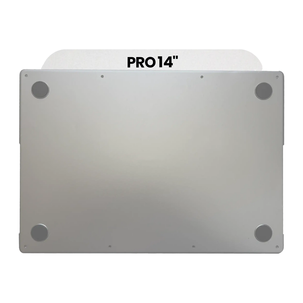 Bottom Case Compatible For MacBook Pro 14" (A2442 / Late 2021) (Silver)