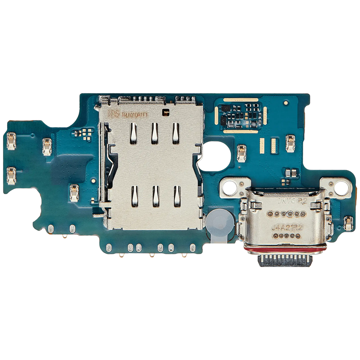 Replacement Charging Port Board With Sim Card Reader Compatible For Samsung Galaxy S25 Plus 5G (S936B) (International Version) (Premium)