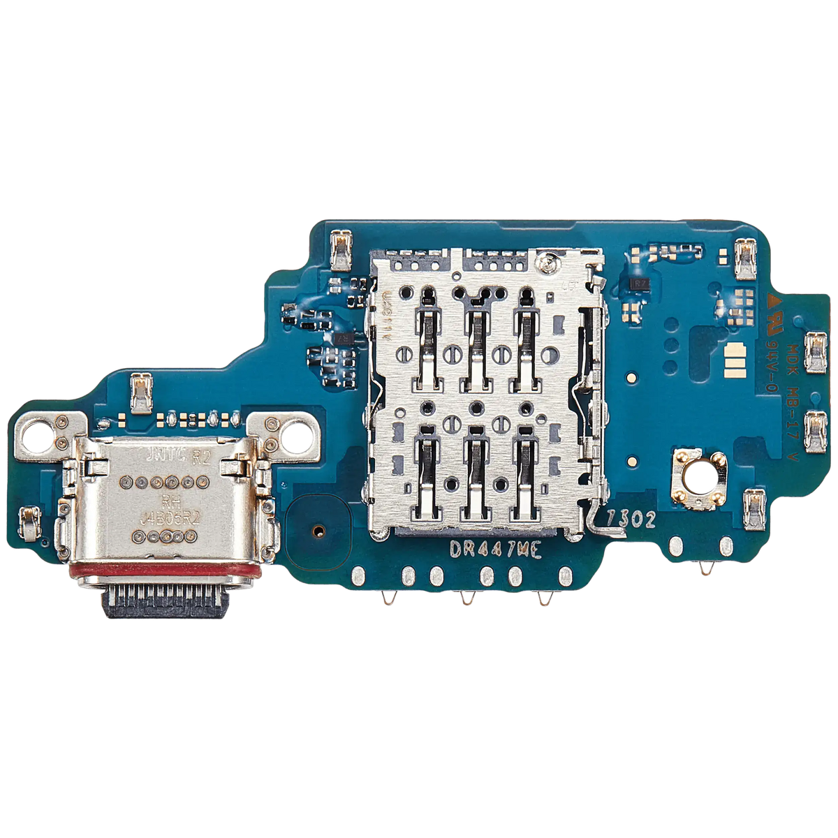 Charging Port Board With Sim Card Reader Compatible For Samsung Galaxy S25 Ultra 5G (S938R) (International Version) (Premium)