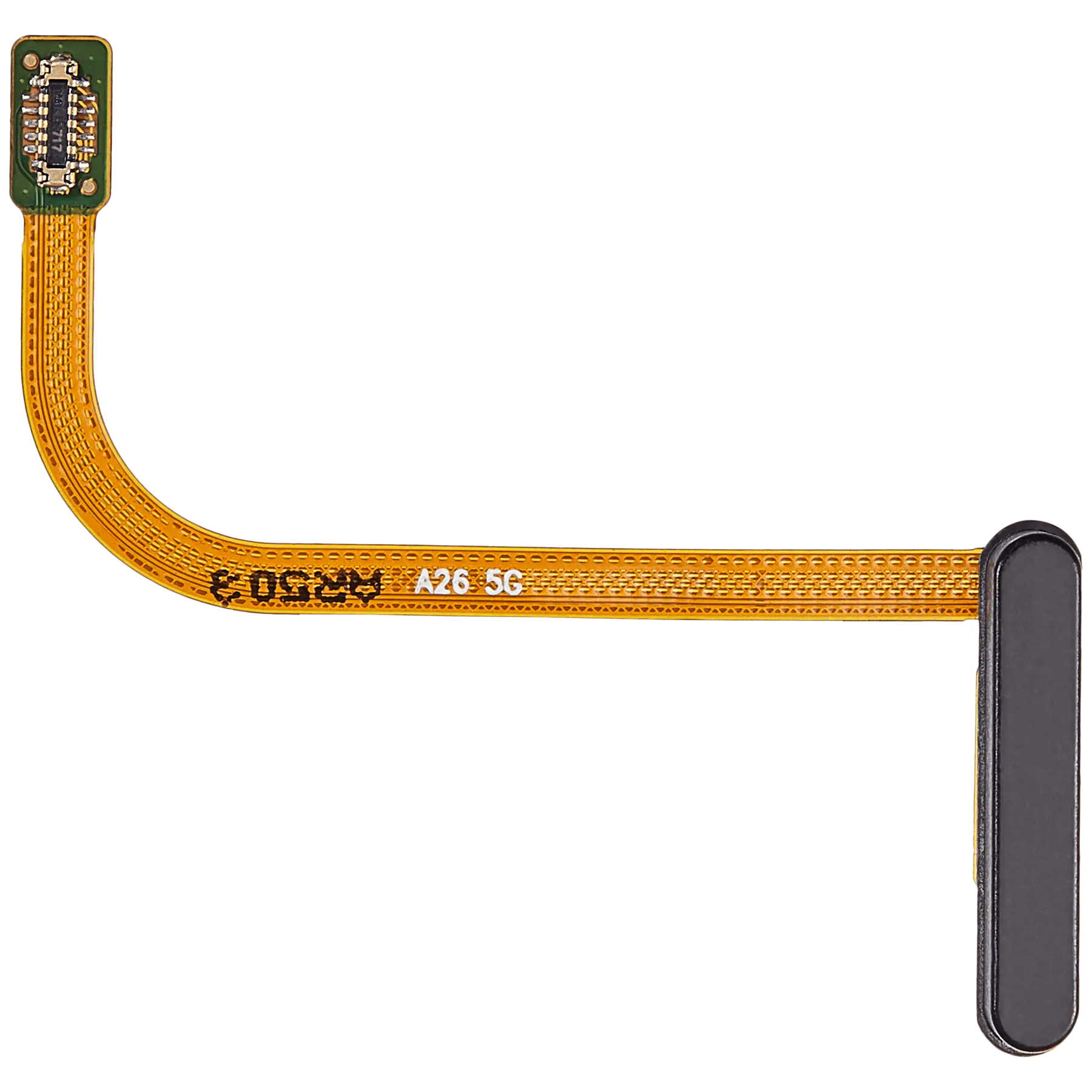 Fingerprint Reader With Flex Cable Compatible For Samsung Galaxy A26 5G (A266 / 2025) (Premium) (Black)