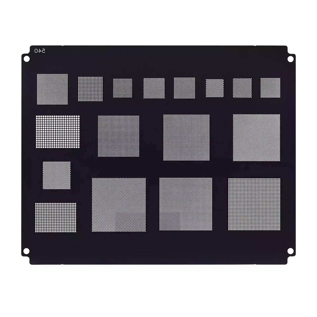 Bumblebee Stencil (QS540) Multi-Function Universal BGA Reballing Stencil 0.3 / 0.35 / 0.4 / 0.5 / 0.6 / 0.8 (MEGA-IDEA)