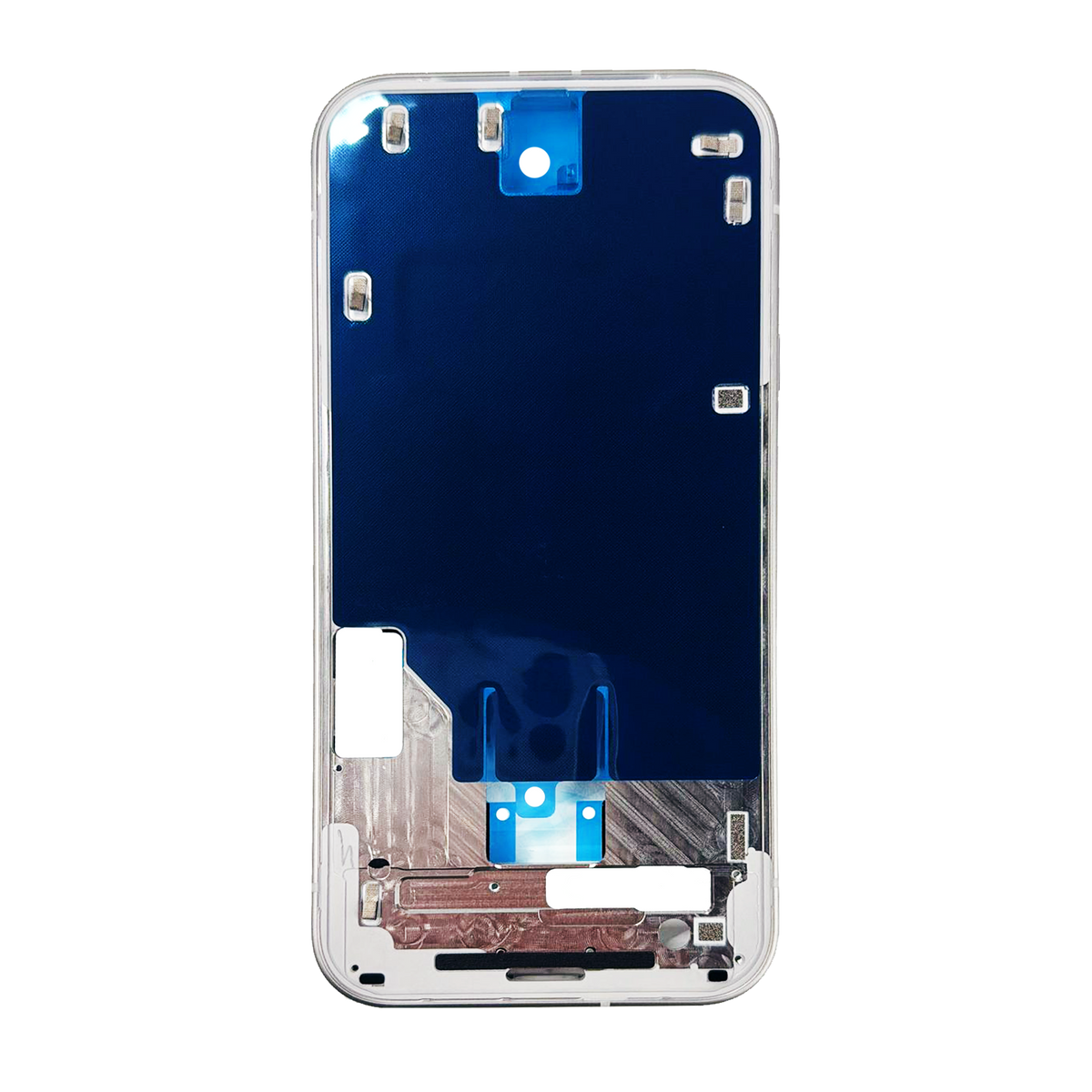 Mid-Frame Housing Compatible For Google Pixel 9a Replacement (Genuine OEM) (Porcelain)