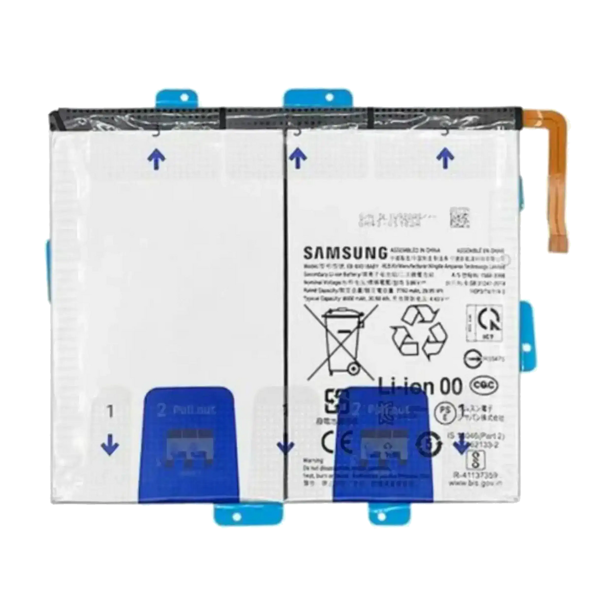 Replacement Battery Compatible For Samsung Galaxy Tab S9 FE Plus (X610 / X616) (2023) / Tab S9 FE 10.9" (X510 / X516) (2023)