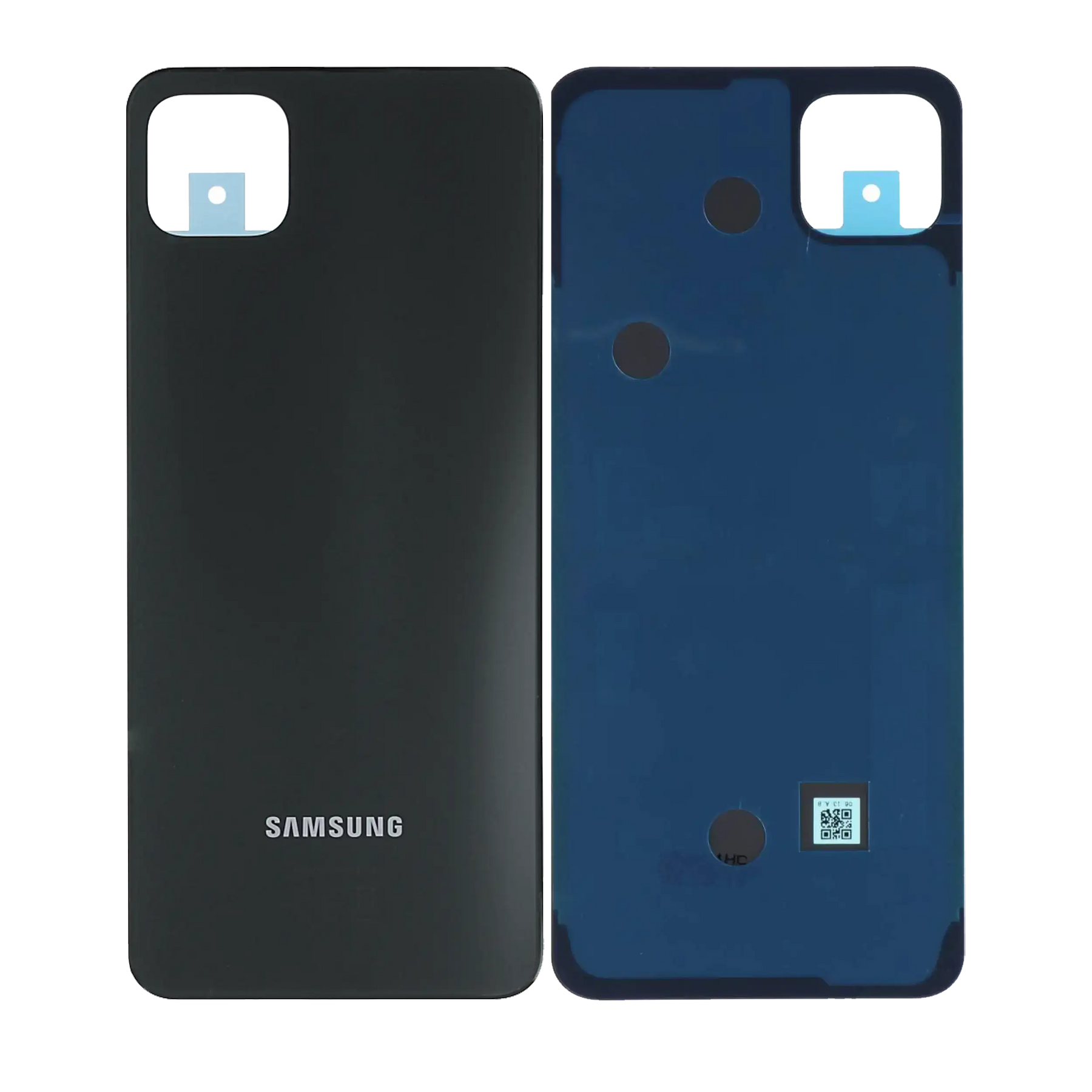 Back Cover Glass Compatible For Samsung Galaxy A22 5G (A226 / 2021) (Service Pack) (Graphite)