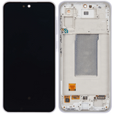 OLED Assembly With Frame Compatible For Samsung Galaxy A36 5G (A366 / 2025) (Refurbished) (Lavender)