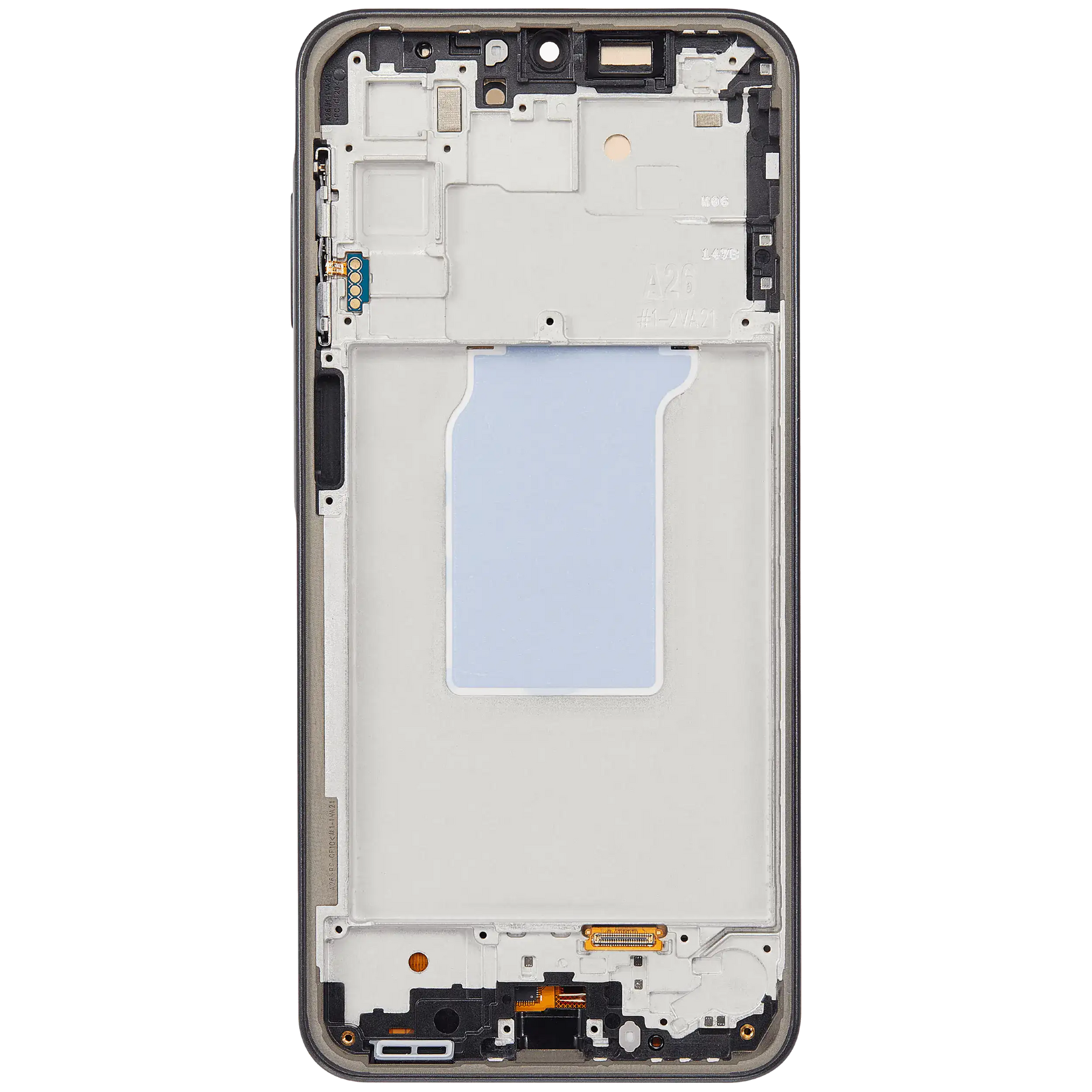 OLED Assembly With Frame Compatible For Samsung Galaxy A26 5G (A266 / 2025) (Refurbished) (Black)