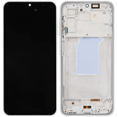 OLED Assembly With Frame Compatible For Samsung Galaxy A26 5G (A266 / 2025) (Refurbished) (White)