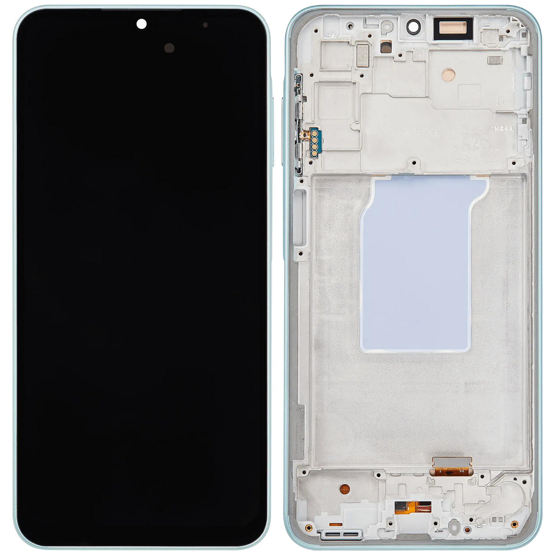 OLED Assembly With Frame Compatible For Samsung Galaxy A26 5G (A266 / 2025) (Refurbished) (Mint)