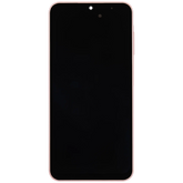 OLED Assembly With Frame Compatible For Samsung Galaxy A26 5G (A266 / 2025) (Refurbished) (Peach Pink)