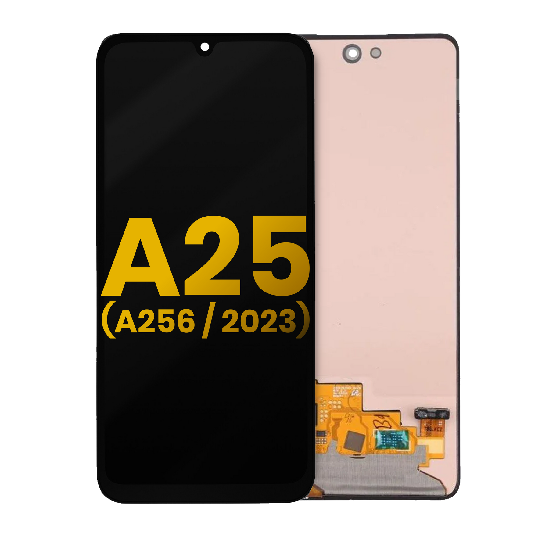 OLED Assembly Without Frame Compatible For Samsung Galaxy A25 5G (A256 / 2023) (Refurbished) (All Colors)