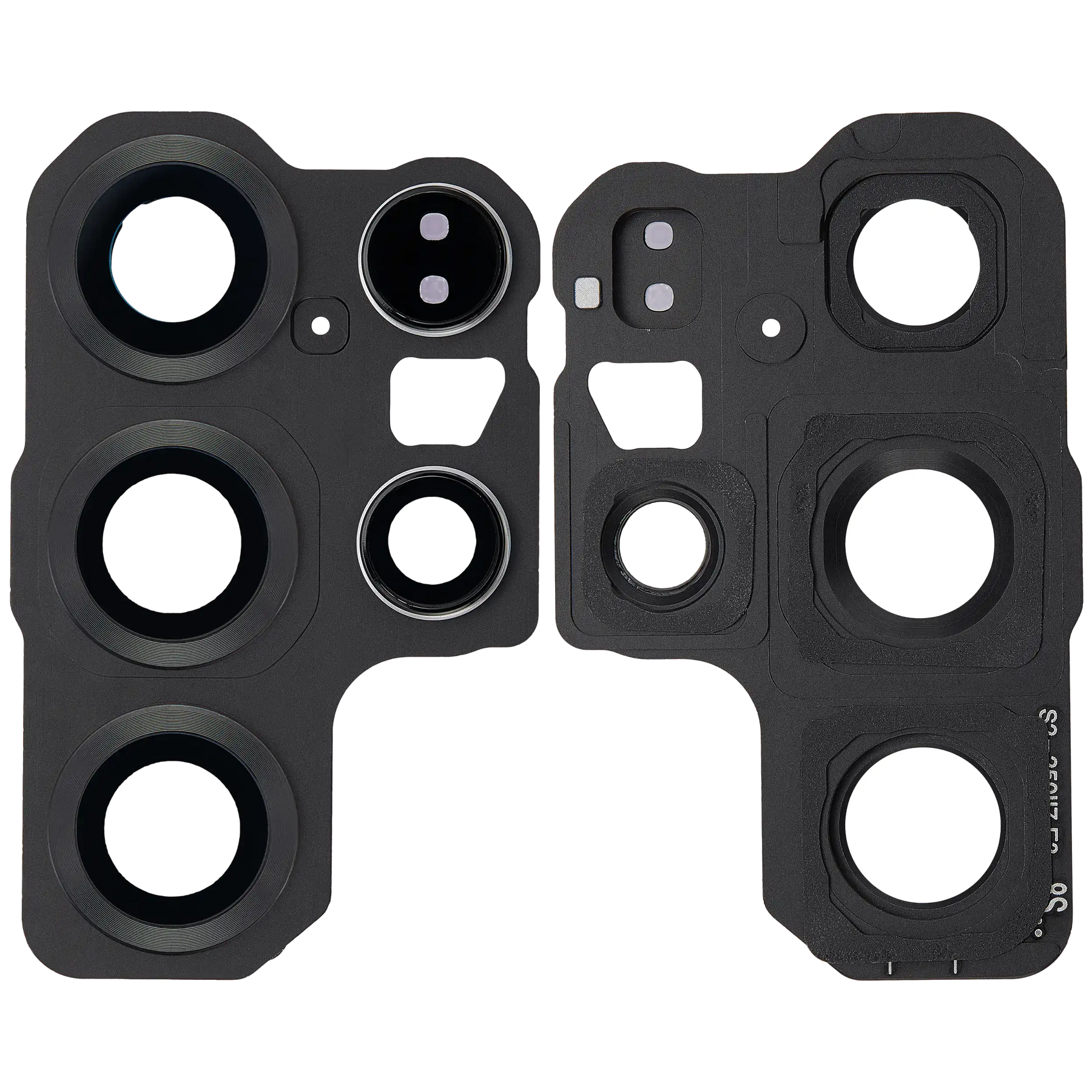 Back Camera Lens With Cover Bezel Ring Compatible For Samsung Galaxy S25 Ultra 5G (Titanium Jet Black)