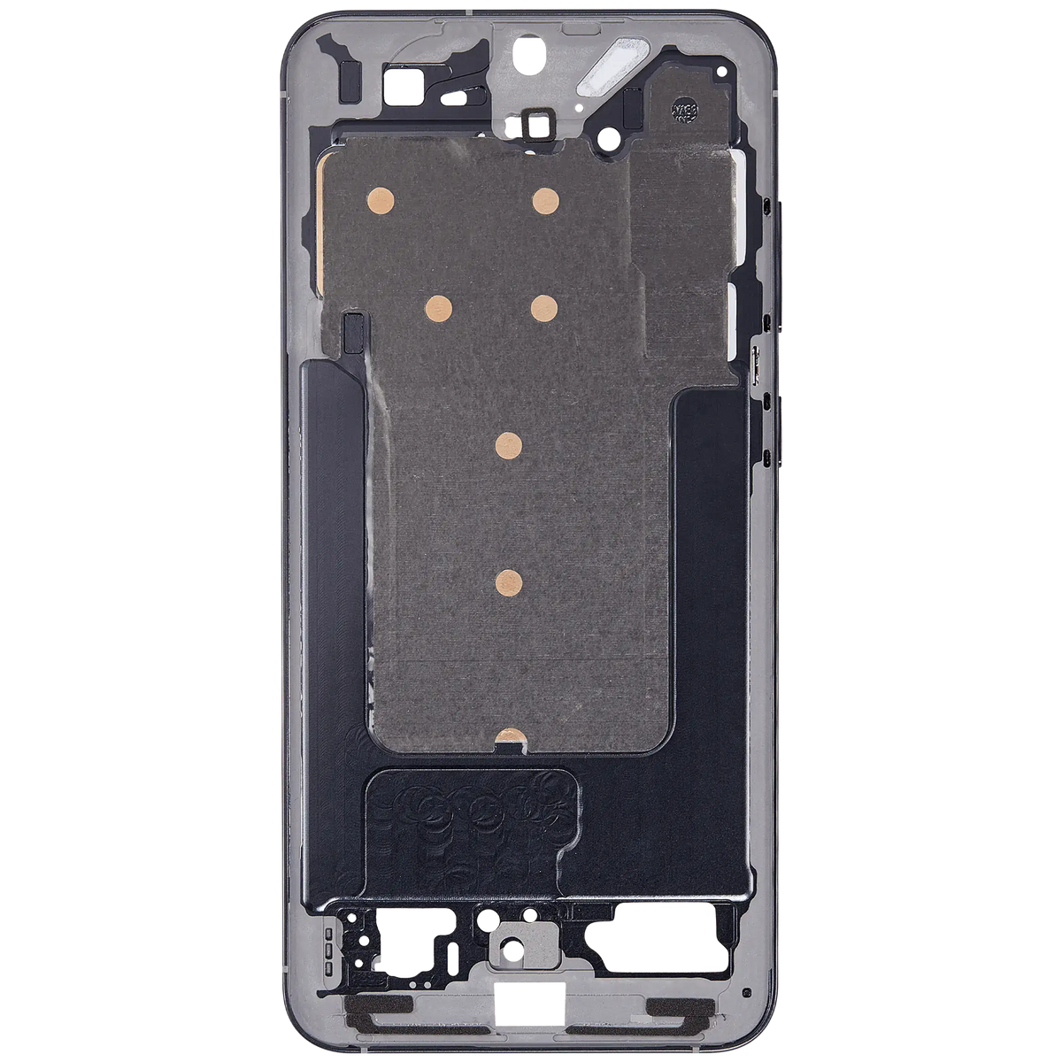 Mid-Frame Housing Compatible For Samsung Galaxy S25 Plus 5G (US & International Version) (Blue Black)