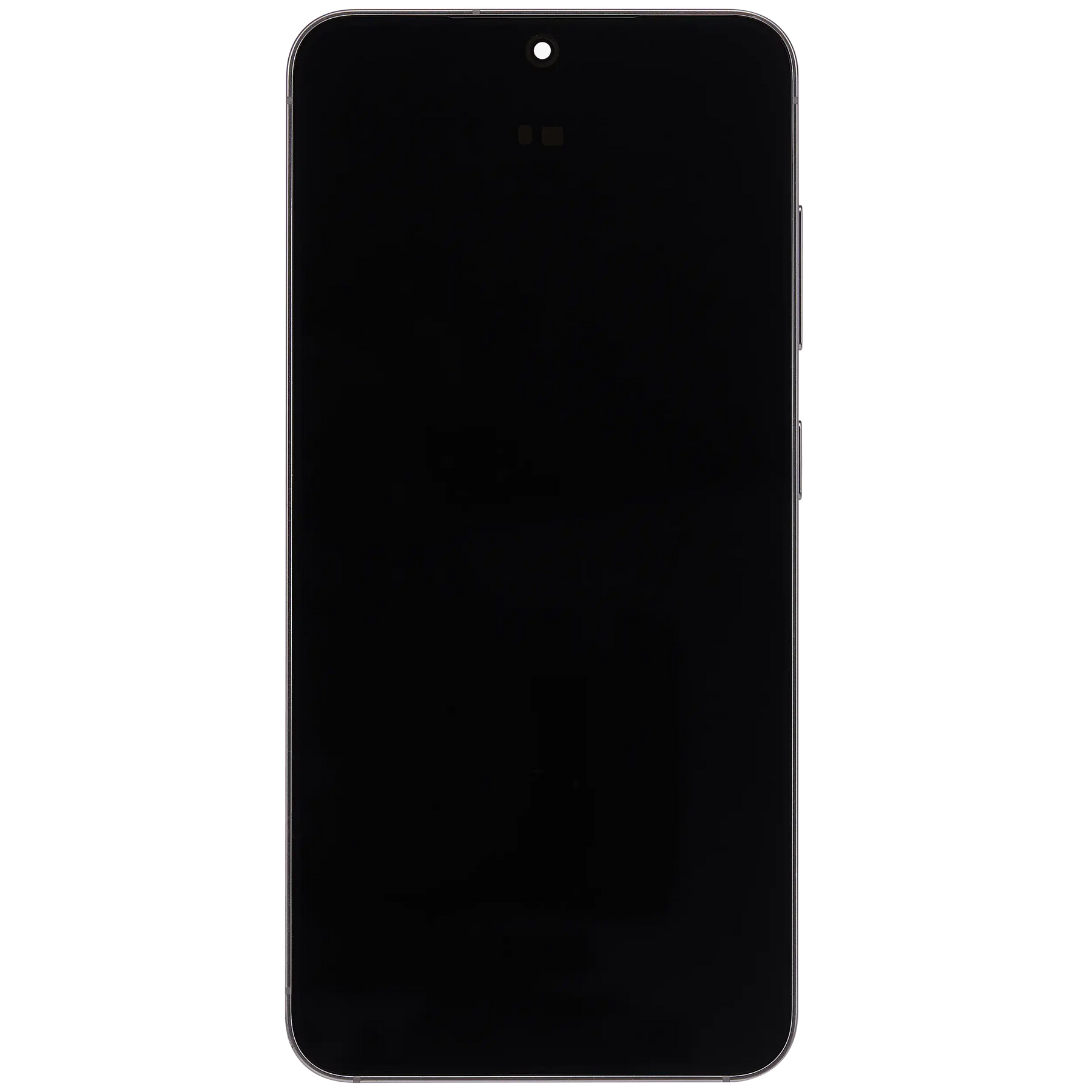 OLED Assembly With Frame Compatible For Samsung Galaxy S25 5G Replacement (US & International) (Service Pack) (Silver Shadow)
