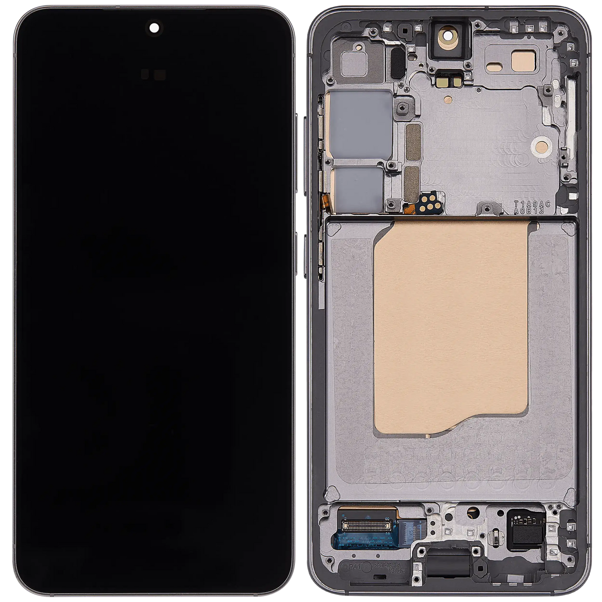 Replacement OLED Assembly With Frame Compatible For Samsung Galaxy S25 5G (US & International) (Service Pack) (Blue Black)