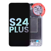 OLED Assembly With Frame Compatible For Samsung Galaxy S24 Plus 5G (US & International Version) (Service Pack) (Sapphire Blue)