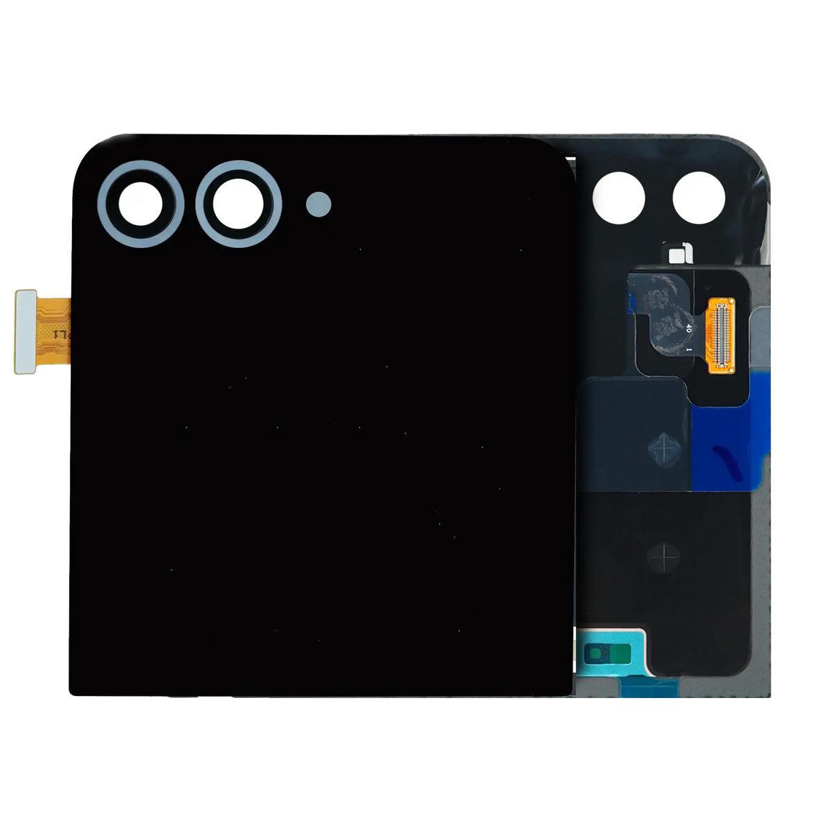 Outer OLED Assembly Compatible For Samsung Galaxy Z Flip 6 5G (US & International) (Used OEM Pull: Grade B/C) (Blue)
