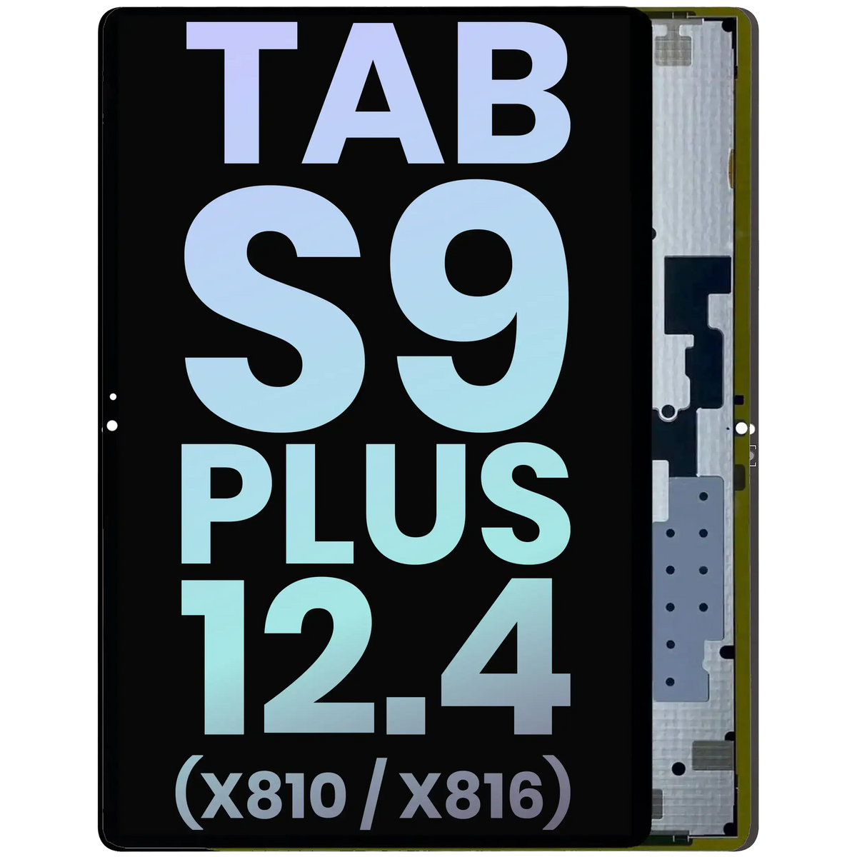 OLED Assembly Without Frame Compatible For Samsung Galaxy Tab S9 Plus 12.4" (X810 / X816 ) (2023) (Service Pack) (All Colors)